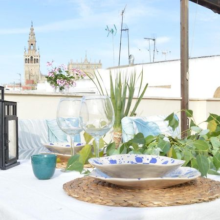 Homeyseville-Amazing Penthouse Giralda Views 8 Pax, Parking Optional Exterior foto