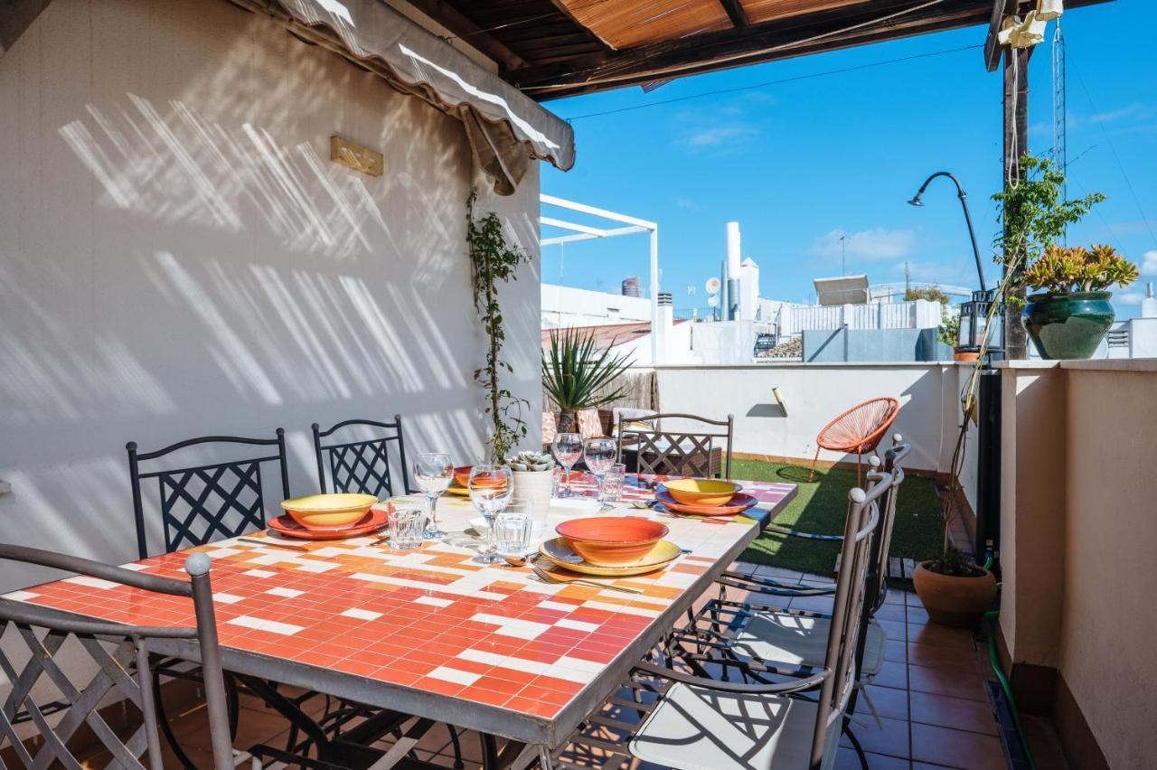 Homeyseville-Amazing Penthouse Giralda Views 8 Pax, Parking Optional Exterior foto