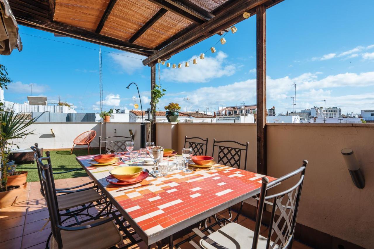 Homeyseville-Amazing Penthouse Giralda Views 8 Pax, Parking Optional Exterior foto