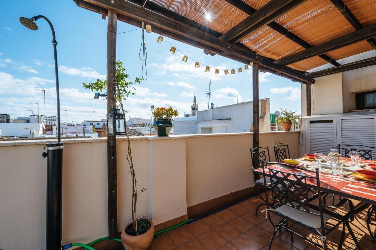 Homeyseville-Amazing Penthouse Giralda Views 8 Pax, Parking Optional Exterior foto