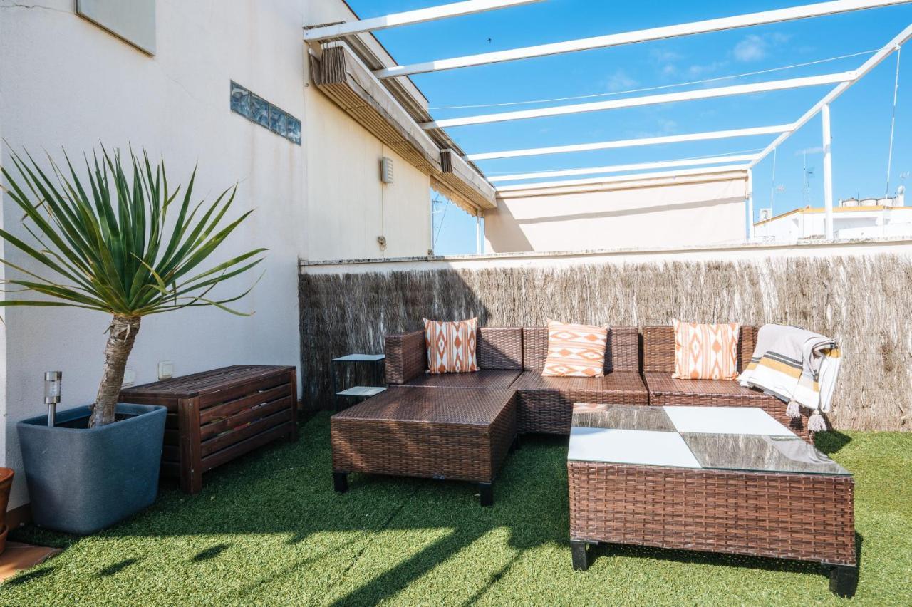 Homeyseville-Amazing Penthouse Giralda Views 8 Pax, Parking Optional Exterior foto